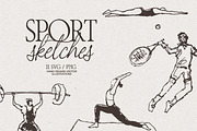 Sport Activity Sketch Illustrations, a Sport Illustration by TheMountBirdStudio (Thumbnail 1 of 7)