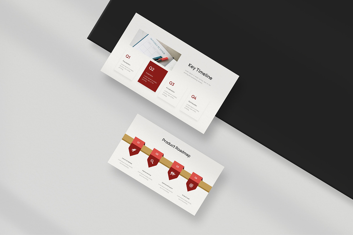Investor Deck PowerPoint Template, a Presentation Template by New Coral Design (Photo 5 of 6)