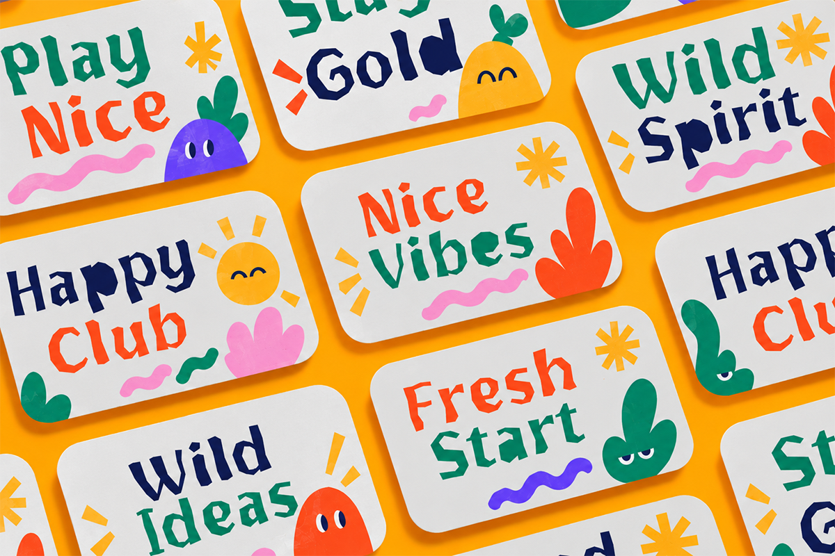 Aspoda Crops – Quirky Sans Font, a Sans Serif Font by RagamKata (Photo 7 of 10)
