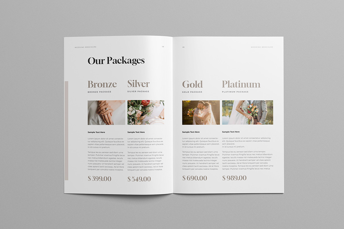 Wedding Photography Layout | Word, a Brochure Template by HiveArts (Photo 5 of 8)