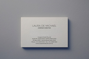 Gelato Business Cards