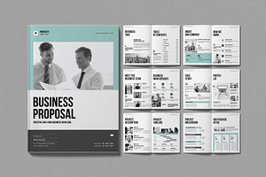 Business Proposal Template, a Brochure Template by Work-Envance