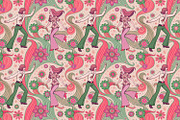 A set of seamless patterns of 70s., a Pattern Graphic by Designs by Helen Trupak (Thumbnail 6 of 8)