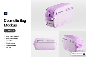 Cosmetic Bag Mockup, a Product Mockup by SLAB! Design