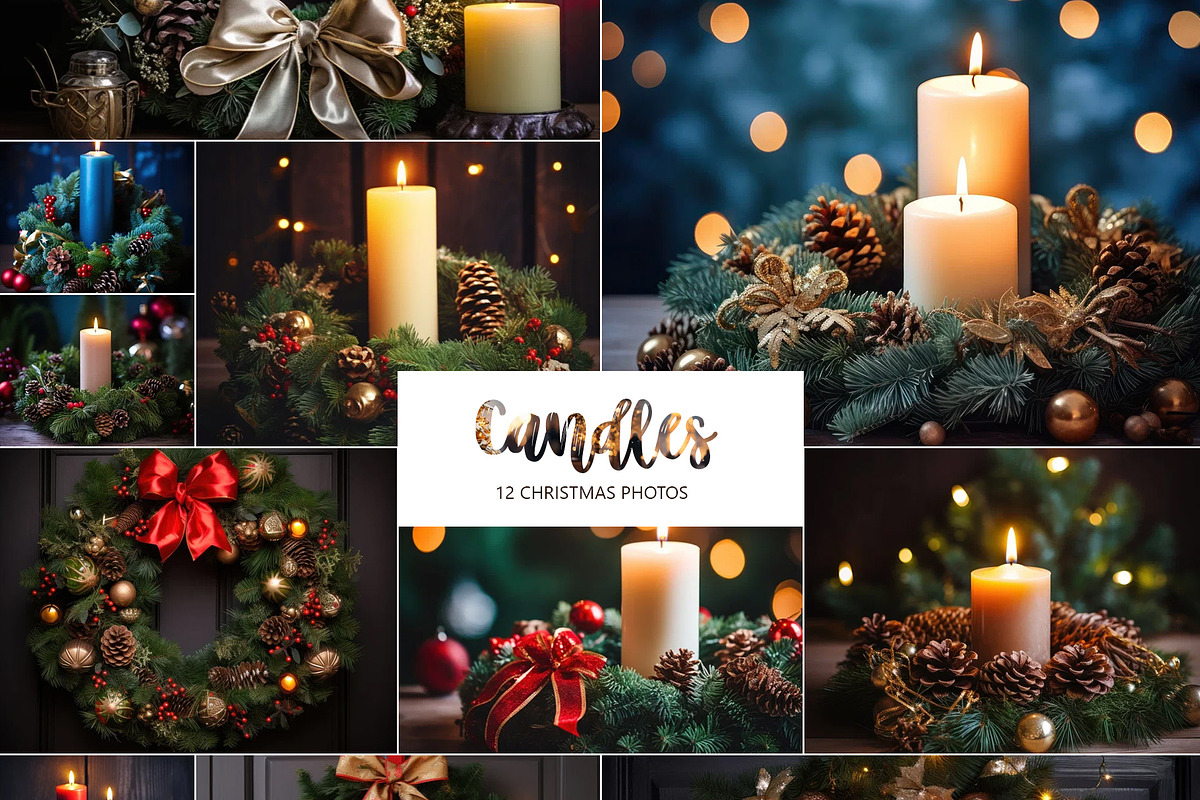 Christmas bundle. 158 holiday photos, a Holiday Photo by Alena Stoyko design (Photo 5 of 8)