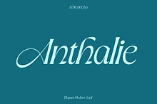 Anthalie - Elegant Modern Serif