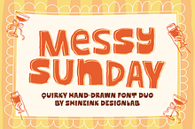 Messy Sunday – Quirky HandDrawn Font