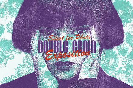 Double grain exposition photo effect