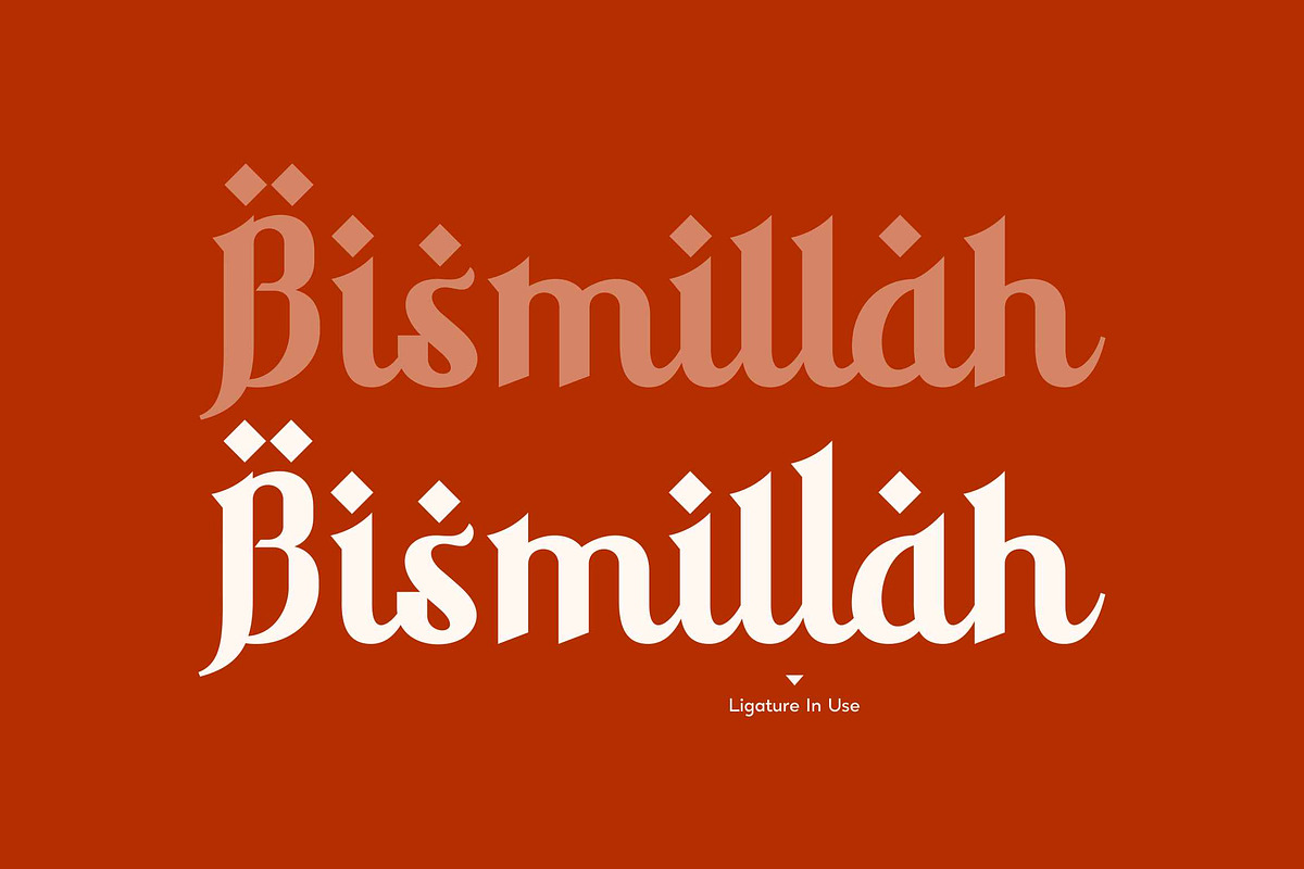 Julkiah - Arabic Style Font, a Font by Runsell Studio (Photo 3 of 5)