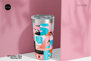 Tumbler Mockup Set V3