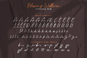 Blessing Willson, a Script Font by kerismaker (Thumbnail 5 of 10)