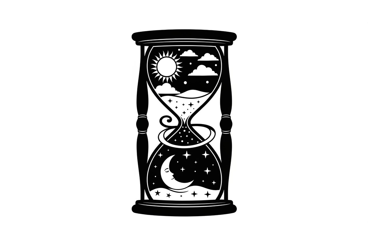 Celestial Sun Moon Hourglass Bundle, an Illustration by Gaye Art (Photo 31 of 31)