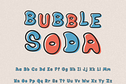 Retro bubble font-Bubble Soda, a Handwritten Font by ZoloDesignHub (Thumbnail 9 of 9)
