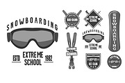 Ski Winter Sports Logo, an Illustration by Iryna Danyliuk (Thumbnail 3 of 8)