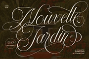 LT Nouvelle Jardin – Romantic Script, a Script Font by Luminotype (Thumbnail 1 of 10)