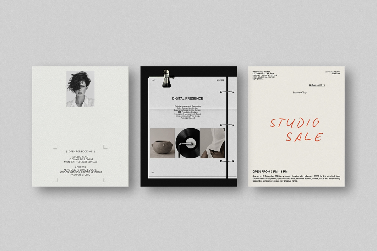 XENO | Instagram Post Bundle, a Social Media Template by The Aesthetic Studio (Photo 5 of 10)