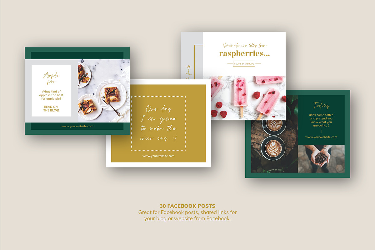 Social Media Bundle/ CANVA,Photoshop, a Social Media Template by Mirazz (Photo 8 of 13)