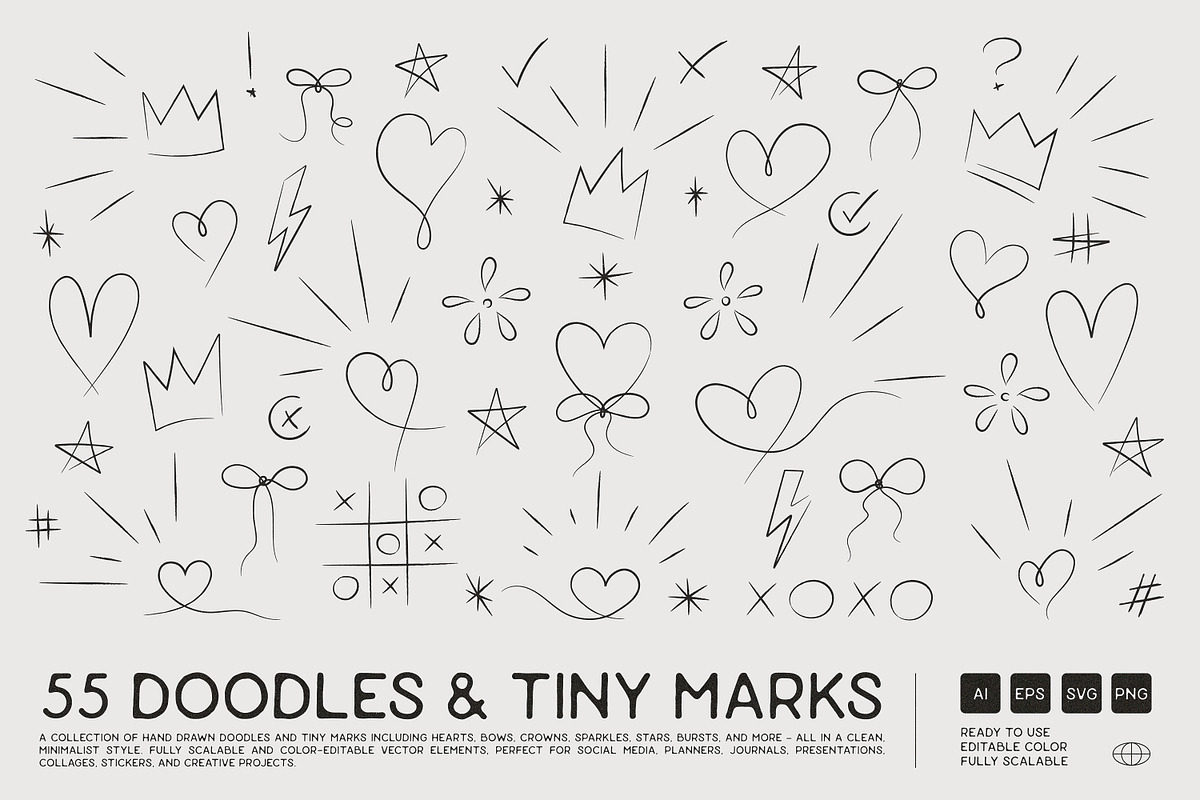 Scribbles: Arrows, Lines & Shapes, an Object Graphic by May Motif (Photo 5 of 8)