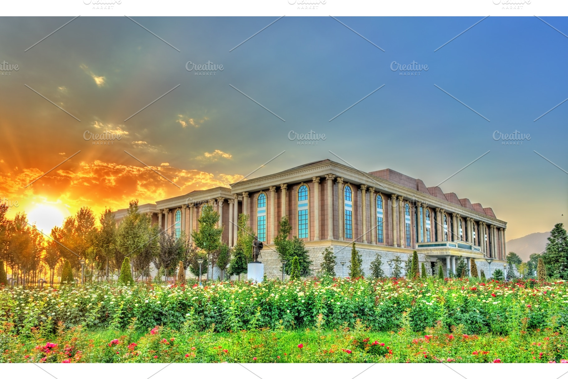 National museum of tajikistan in dushanbe stock photo containing dushanbe and, an Architecture Photo by Leonid Andronov