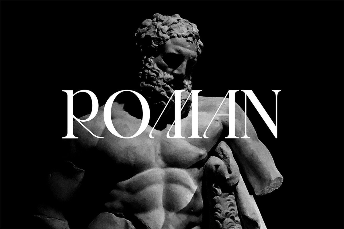 Monumental Modern Display Serif Font, a Serif Font by UICreative (Photo 2 of 13)