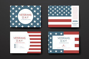 Veterans Day. Banner Templates