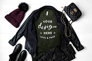 T-Shirt Mockup Bundle Bella Canvas, a Shirt Mockup by lock and page (Thumbnail 50 of 71)