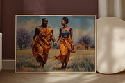 Spring in Africa Wall Art Set, a Decorative Illustration by PrintablesByFranklyn (Thumbnail 14 of 16)