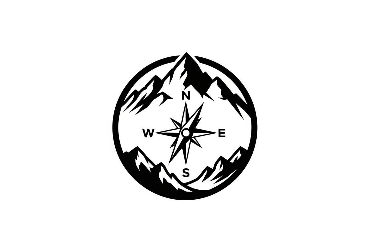 Mountain Compass Adventure Set, a Graphic by hafijul (Photo 4 of 6)
