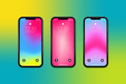 Neon Frosted Glass Backgrounds, a Background Graphic by stasylionet (Thumbnail 4 of 9)