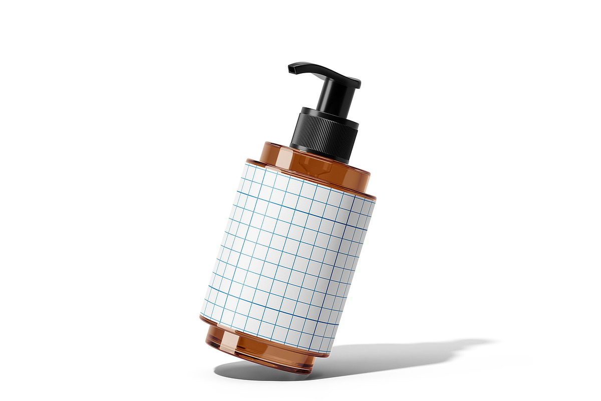 Cosmetic Pump Bottle Mockup, a Packaging Mockup by Akebareee (Photo 3 of 3)
