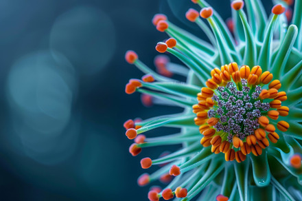 The vibrant flower features striking, a Photo by Tanuart