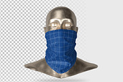 Face mask mockup 3, a Mask Mockup by Radmila (Thumbnail 8 of 8)