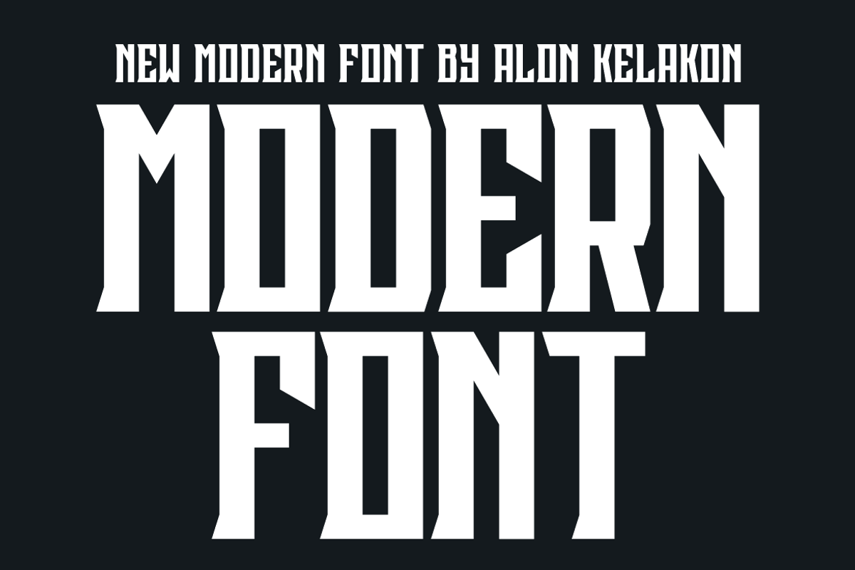 Black Sponder, a Serif Font by alon kelakon (Photo 2 of 6)