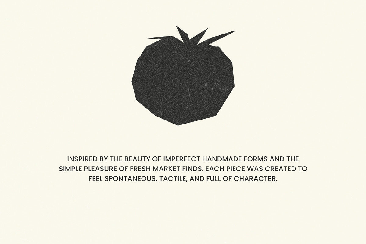 Market Cutouts: 130 Textured Shapes, a Food Illustration by Veyla (Photo 2 of 15)