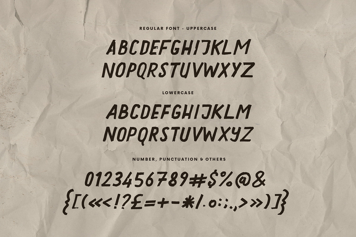Fight King Brush & SVG Font, a Handwritten Font by Cruzine (Photo 6 of 8)