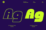CS Midway Pixel, a Sans Serif Font by Craft Supply Co. (Thumbnail 4 of 8)