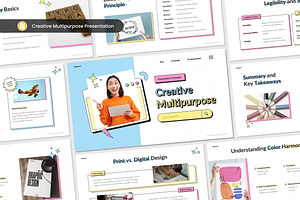 Creative Multipurpose Slides, a Presentation Template by Antstheme