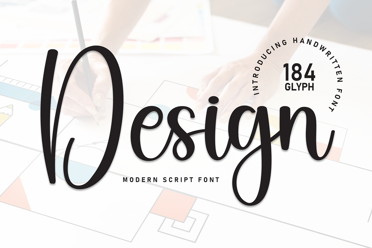 Design | Script Font, a Handwritten Font by Scratchones (Photo 1 of 8)