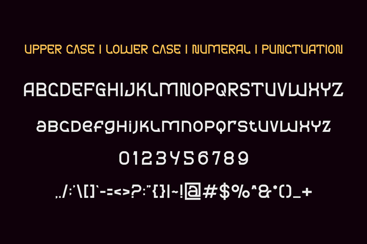 Audyno - Modern Logo Font, a Sans Serif Font by Viswal Studio (Photo 3 of 6)