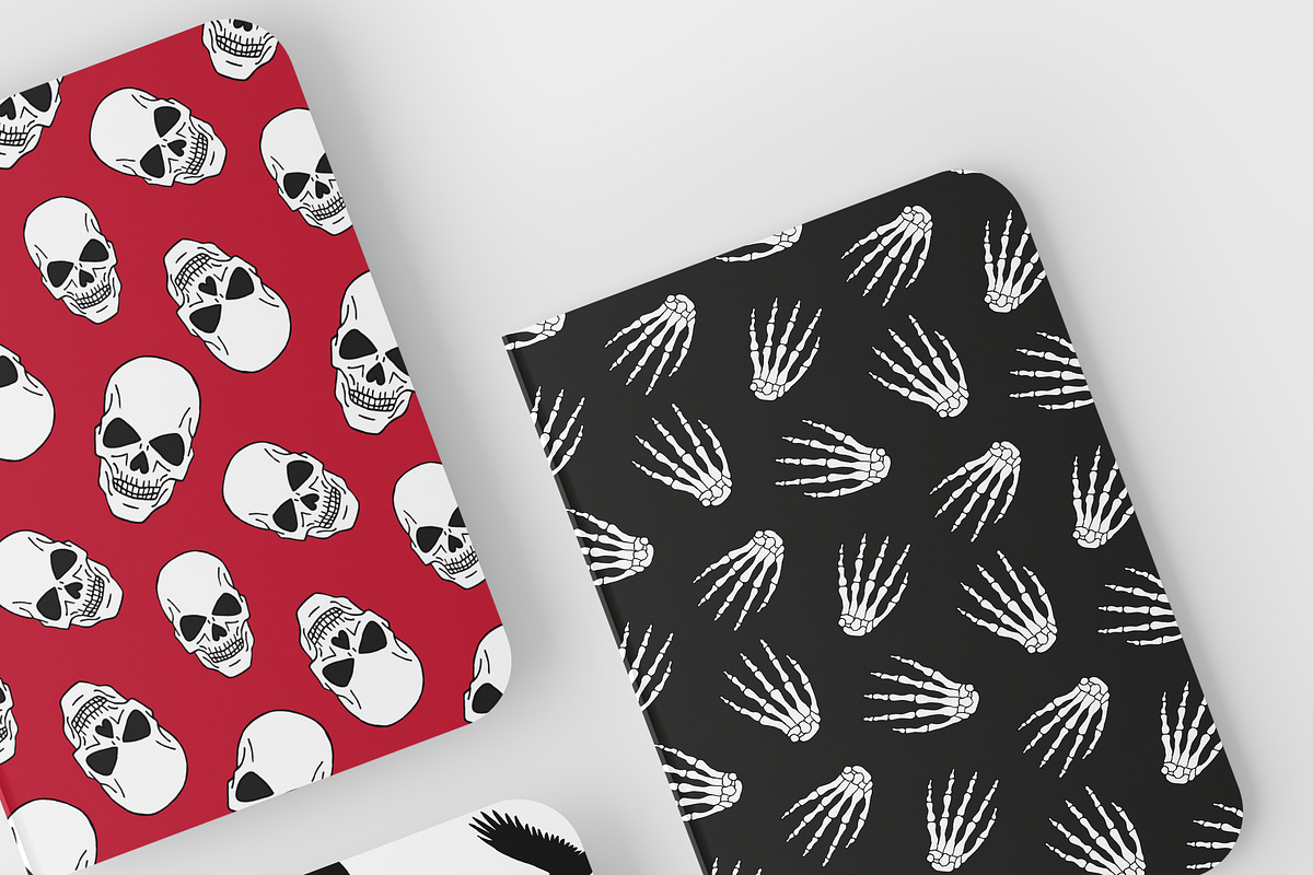 Halloween seamless patterns set, a Pattern Graphic by Swetsol (Photo 8 of 9)