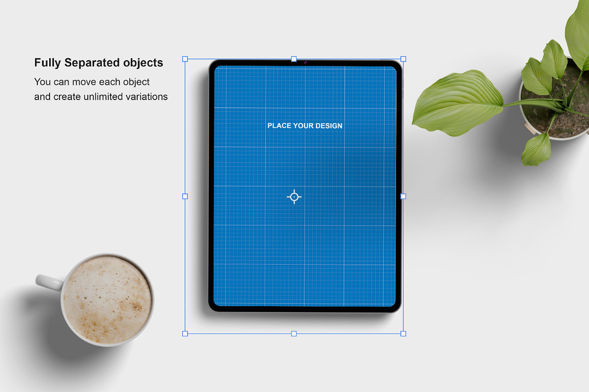 iPad Pro Photoshop Mockup, a Product Mockup by getproject (Photo 2 of 6)