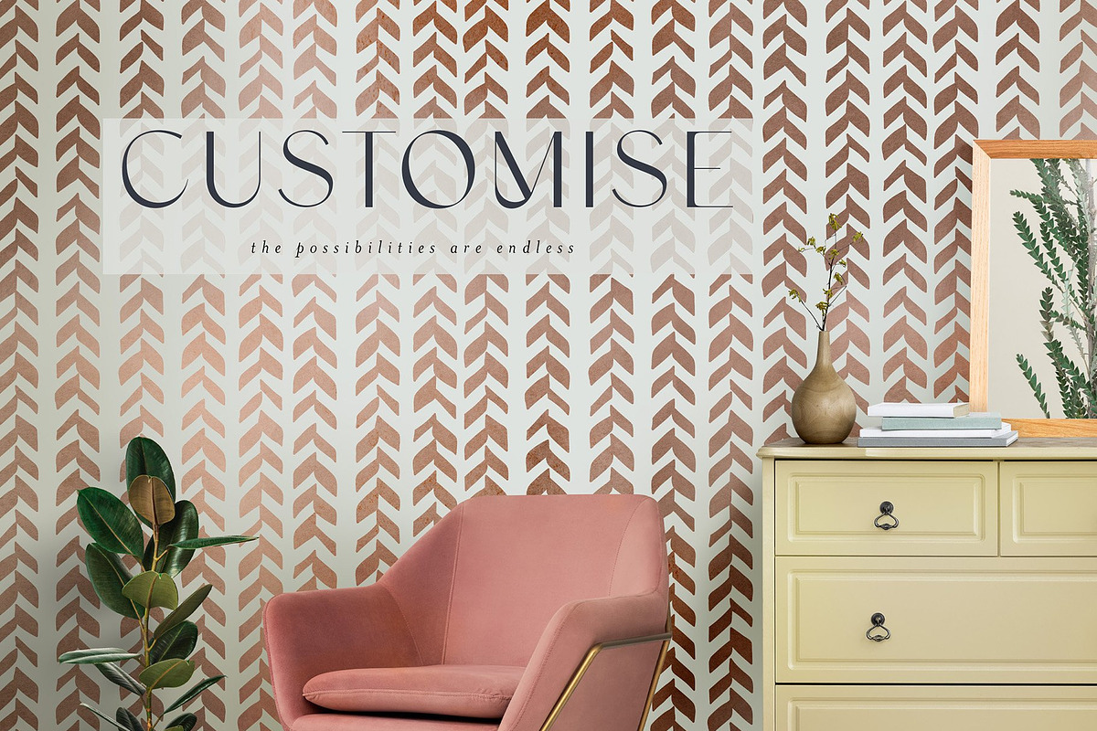 Hand Drawn Floral, Geo, & Abstract, a Texture Illustration by 7th Avenue Designs (Photo 20 of 54)