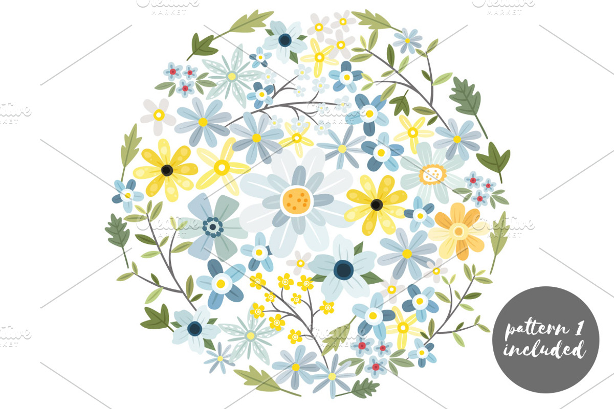 Flower Illustrations, an Illustration by Little Bean (Photo 2 of 5)