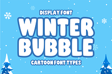 Winter Bubble - Cartoon Display Font