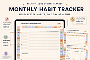 Adhd digital planner 2026-28, a Poster Template by HeavensStar (Thumbnail 7 of 8)