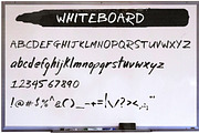 Whiteboard Font, a Sans Serif Font by Mara's Media (Thumbnail 2 of 2)