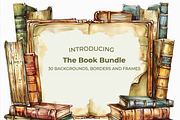 The Book Bundle, a Background Graphic by karenfoleyphoto (Thumbnail 1 of 6)