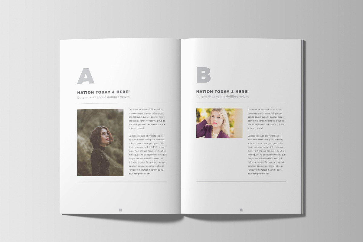 LOOK Travel Vlog Magazine/LookBook, a Magazine Template by Layout Design (Photo 5 of 14)