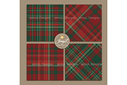 Christmas Plaids Digital Papers, a Pattern Graphic by JennyL Designs (Thumbnail 2 of 7)
