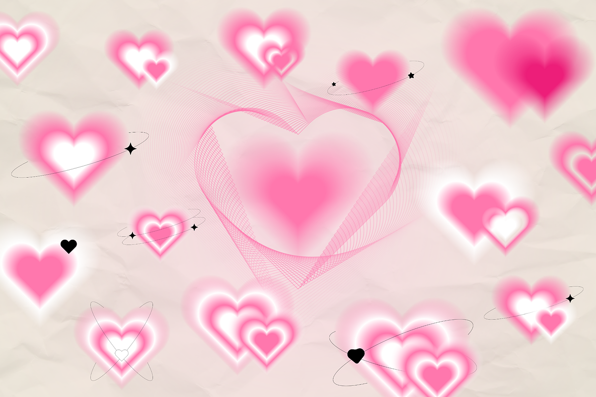 Aura Heart Gradient, an Object Illustration by JulsIst (Photo 3 of 6)